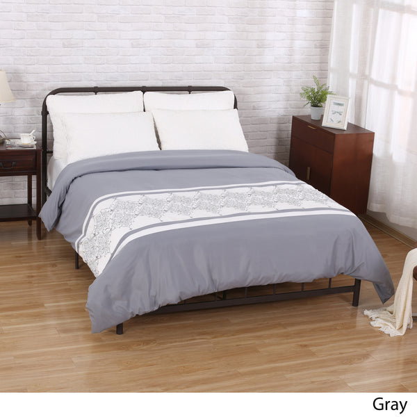 Gdf Studio Viviana Queen Size Fabric Duvet Cover