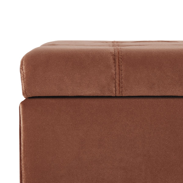 Gdf Studio Wendover Fabric Storage Ottoman Bench