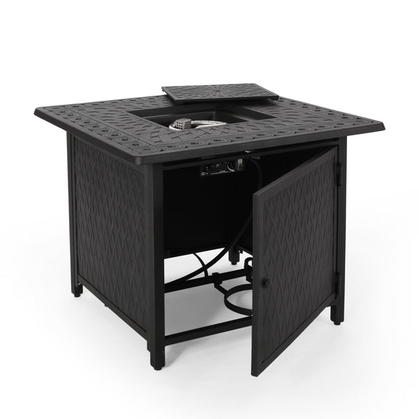 gdf studio Weston Square Aluminum Propane Fire Pit
