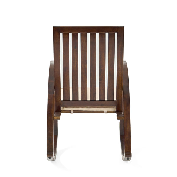 Gdf Studio Worcester Brown Rocking Chair