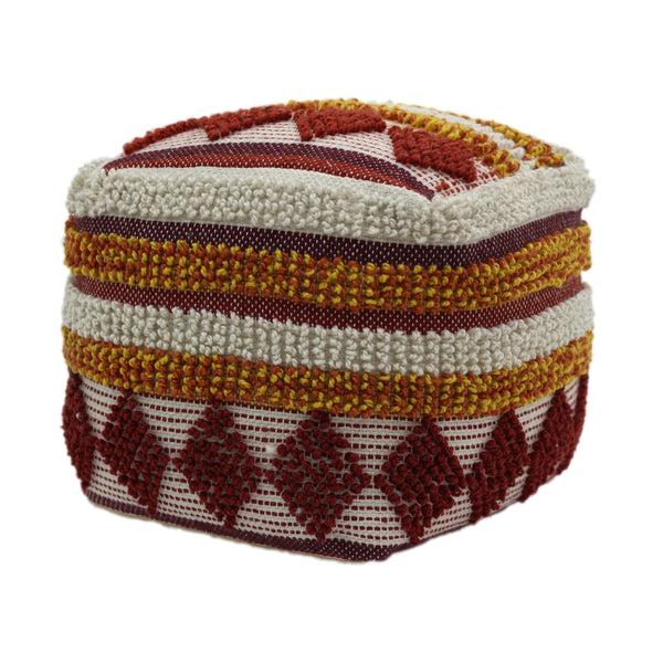 Gdf Studio Xanthe Cube Pouf