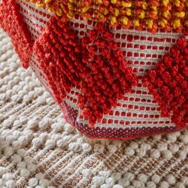 Gdf Studio Xanthe Cube Pouf