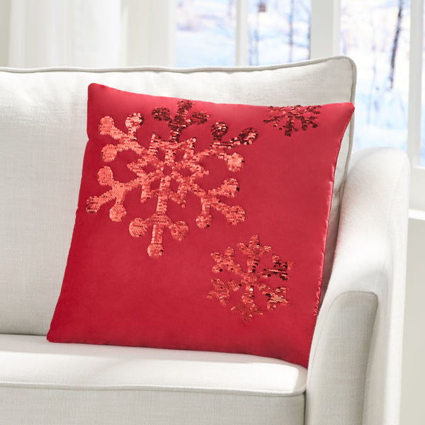 Gdf Studio Geary Glam Velvet Christmas Throw Pillow