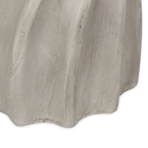 Gdf Studio Giannis Outdoor Contemporary Lightweight Concrete Accent Side Table