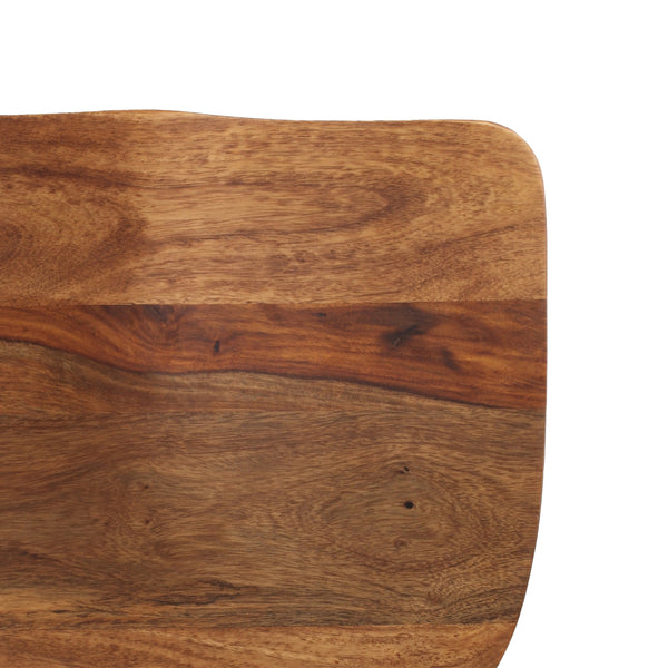 Gdf Studio Govan Handcrafted Modern Industrial Wood Bar Stools (Set Of 2)