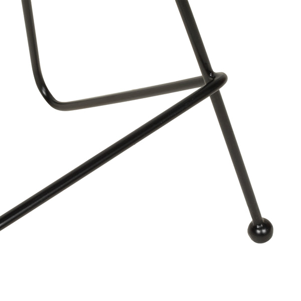 Gdf Studio Govan Handcrafted Modern Industrial Wood Bar Stools (Set Of 2)