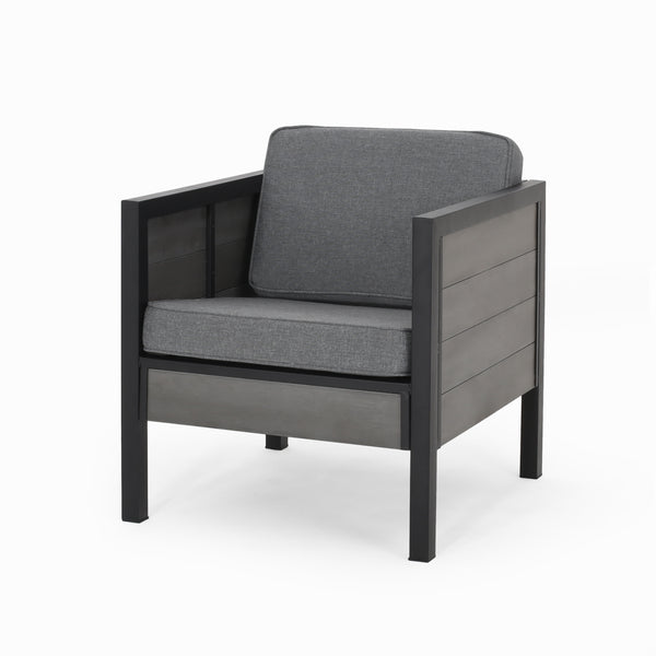 Gdf Studio Grace Outdoor Club Chair With Cushions (Set Of 2)