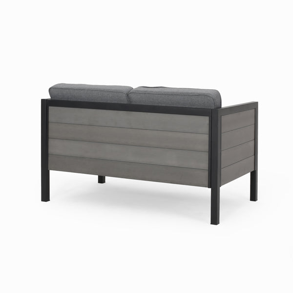 Gdf Studio Grace Outdoor Loveseat Set With Coffee Table