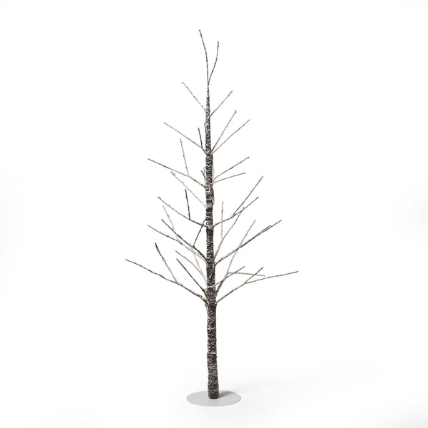 gdf studio Graycelynn 4-foot Pre-Lit 228 Warm White LED Artificial Christmas Twig Tree