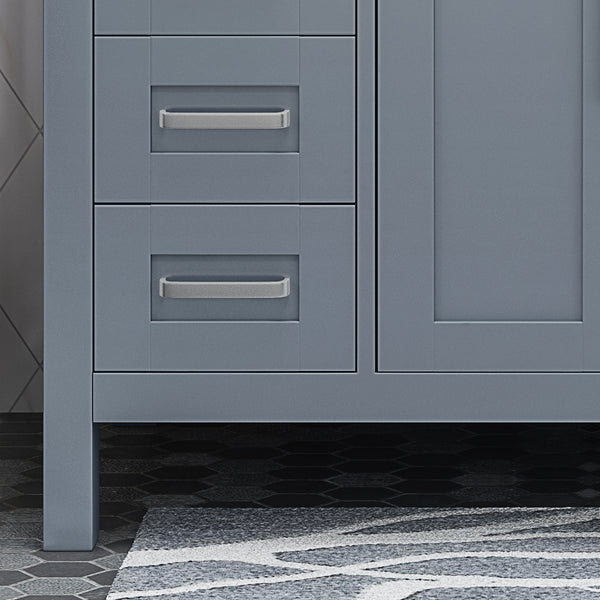 Gdf Studio Greeley Contemporary 48" Wood Bathroom Vanity (Counter Top Not Included)