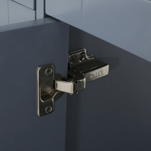 Gdf Studio Greeley Contemporary 48" Wood Single Sink Bathroom Vanity With Marble Counter Top With Carrara White Marble