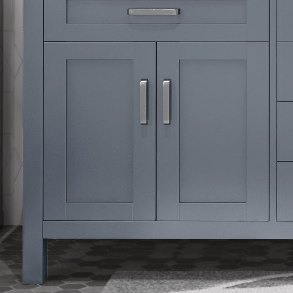 Gdf Studio Greeley Contemporary 72" Wood Bathroom Vanity (Counter Top Not Included)