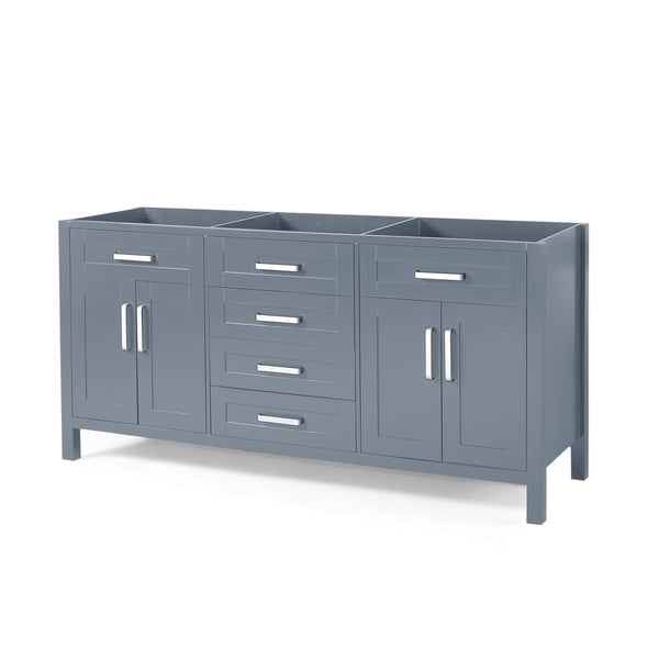 gdf studio Greeley Contemporary 72" Wood Bathroom Vanity (Counter Top Not Included)