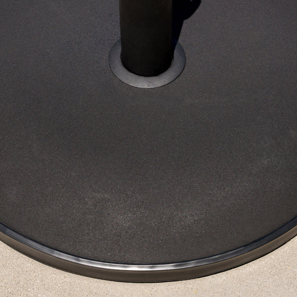 Gdf Studio Gretna Outdoor 55 Lbs Circular Concrete Umbrella Base