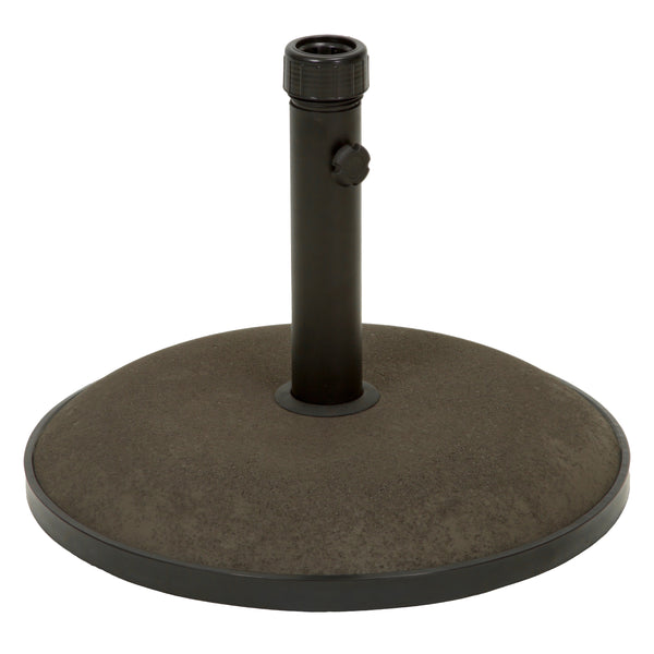 gdf studio Gretna Outdoor 55 lbs Circular Concrete Umbrella Base