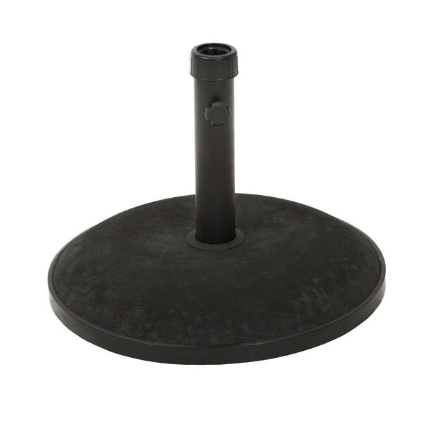 gdf studio Gretna Outdoor 55 lbs Circular Concrete Umbrella Base