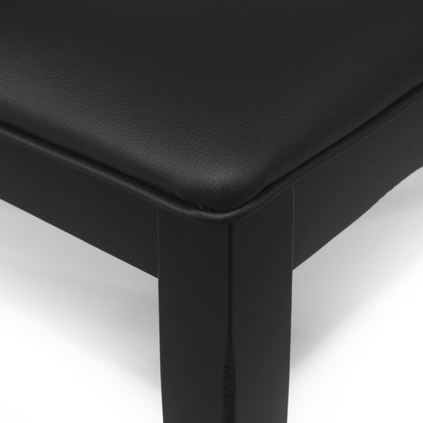 Gdf Studio Grover Farmhouse Upholstered Wood Dining Chairs Set Of 2