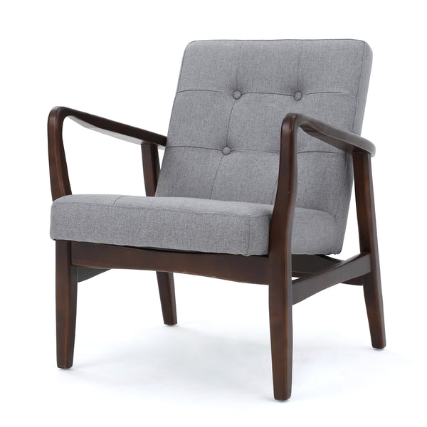 Gdf Studio Gunther French-Style Contemporary Fabric Club Chair