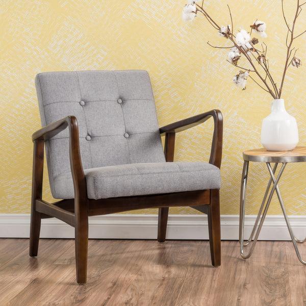 Gdf Studio Gunther French-Style Contemporary Fabric Club Chair