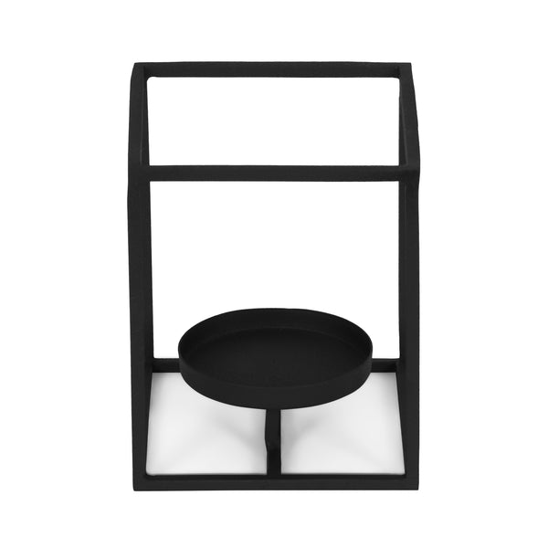 Gdf Studio Hallin Handmade Iron Tea Light Candle Holder Black