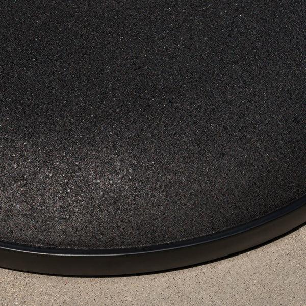 Gdf Studio Hamilton Outdoor 33 Lbs Circular Concrete Umbrella Base