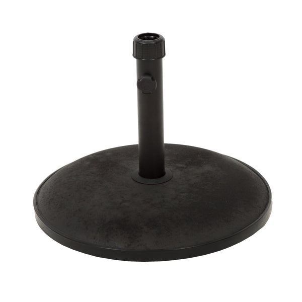 gdf studio Hamilton Outdoor 33 lbs Circular Concrete Umbrella Base