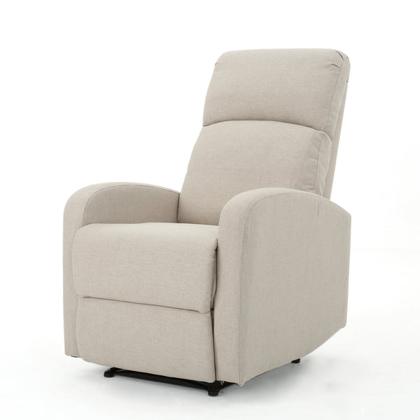 Gdf Studio Hampden Contemporary Fabric Upholstered Recliner