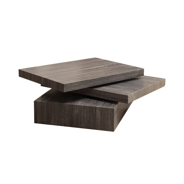 gdf studio Haring Square Rotating Wood Coffee Table