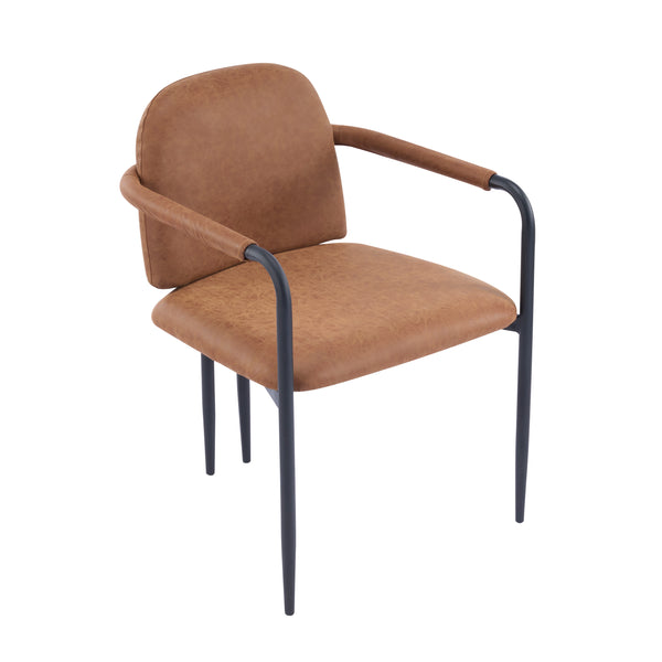 Gdf Studio Harmonia Dinning Chair With Iron Frame-Set Of 2