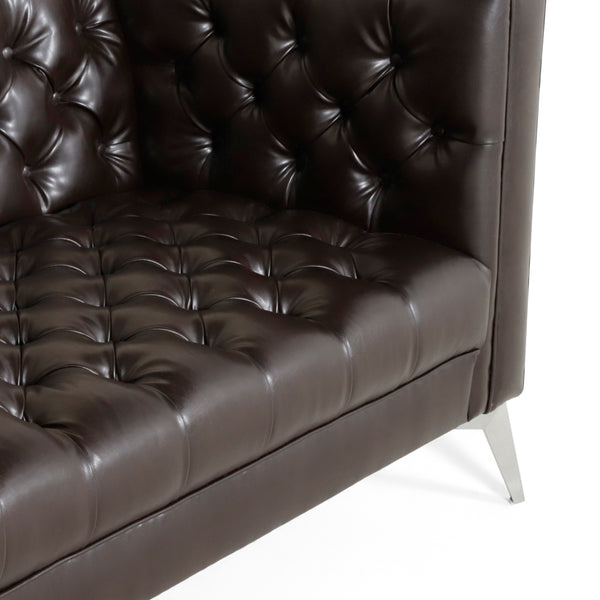 Gdf Studio Harnoor Contemporary Tufted 3 Seater Sofa