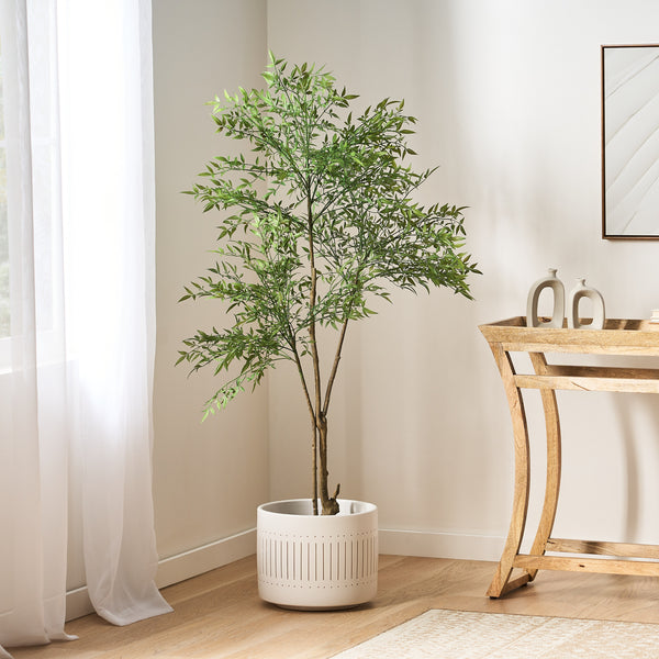 Gdf Studio Hartshorn Artificial Heavenly Bamboo Nandina Tree