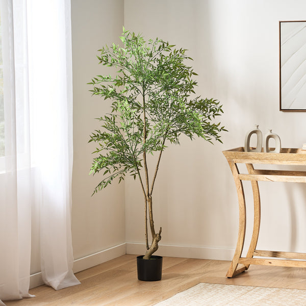 Gdf Studio Hartshorn Artificial Heavenly Bamboo Nandina Tree