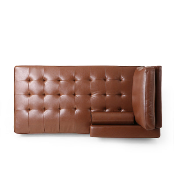Gdf Studio Hixon Contemporary Tufted Upholstered Chaise Lounge