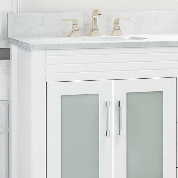 Gdf Studio Holdame Contemporary 72" Wood Bathroom Vanity (Counter Top Not Included)