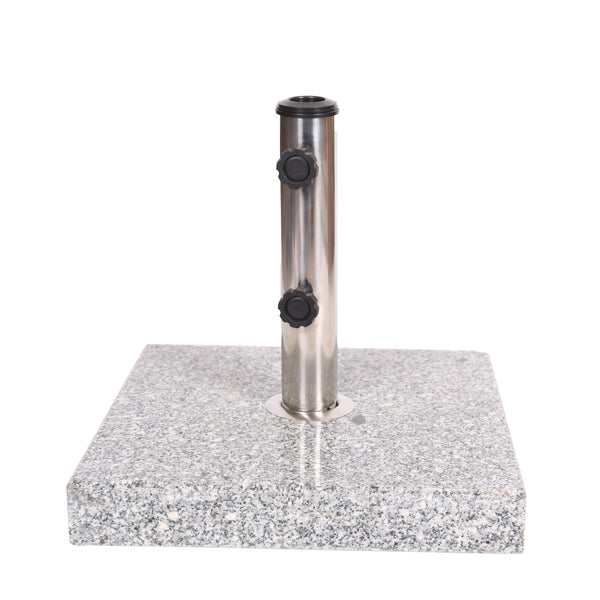 Gdf Studio Howard 55-pound Square Grey Granite Umbrella Base
