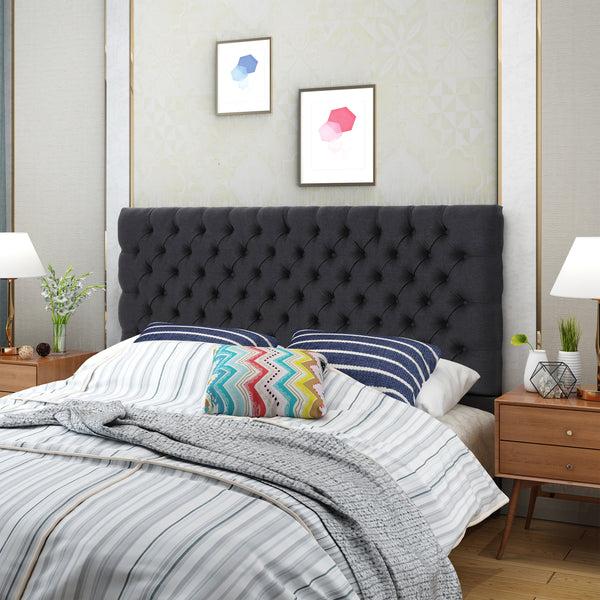 Gdf Studio Hunter Tufted Fabric Queen/ Full Headboard