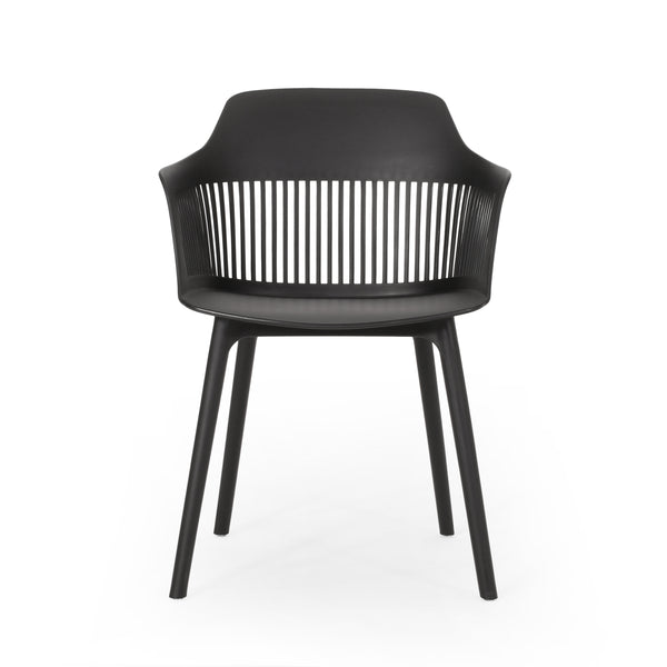 Gdf Studio Irene Outdoor Modern Dining Chair (Set Of 4)