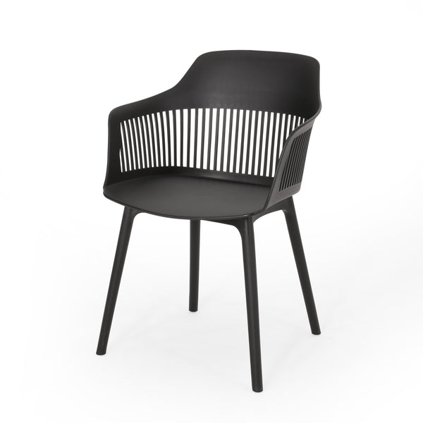 Gdf Studio Irene Outdoor Modern Dining Chair (Set Of 4)