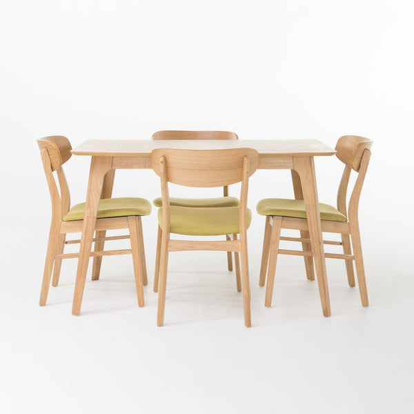 gdf studio Iriat Mid-Century Modern 5 Piece Dining Set