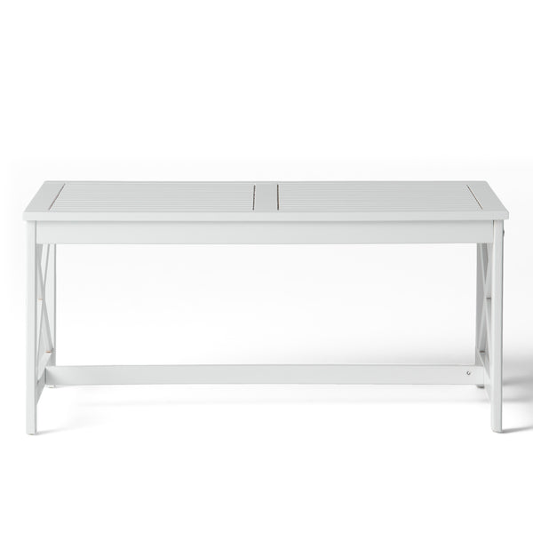 gdf studio Ismus Outdoor Finished Acacia Wood Coffee Table