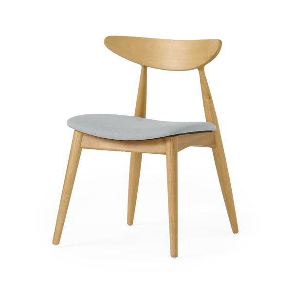 Gdf Studio Issaic Mid-Century Modern Design Wood Dining Chairs (Set Of 2)