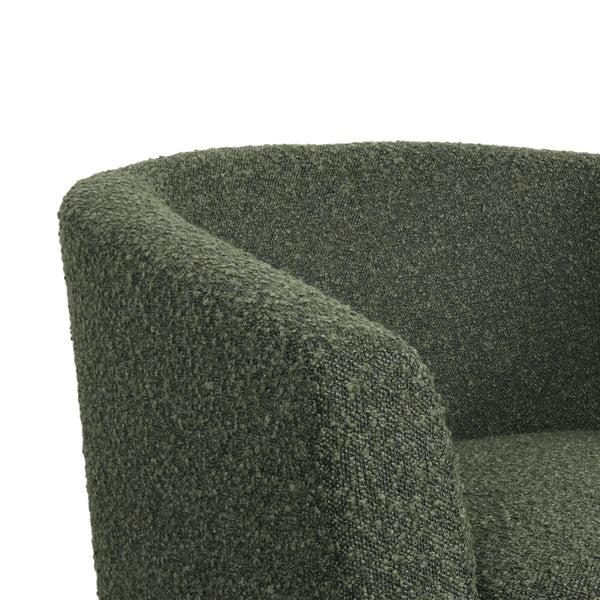 Gdf Studio Jackson Contemporary Upholstered Swivel Club Chair