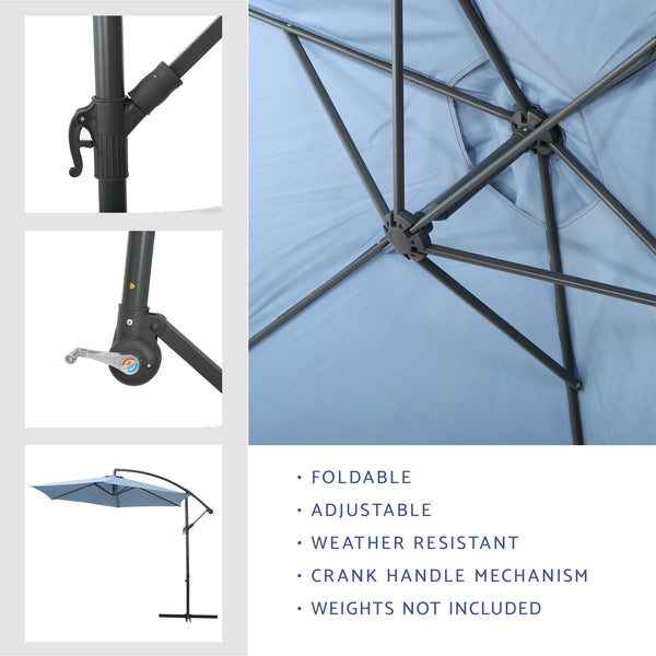 Gdf Studio Jacksonville Lavender Banana Canopy Sunshade