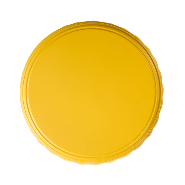 Gdf Studio Jadien Outdoor 19 Inch Diameter Lattice Iron Side Table