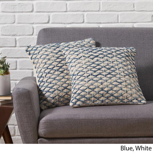 Gdf Studio Jahari Boho Cotton Throw Pillow (Set Of 2)