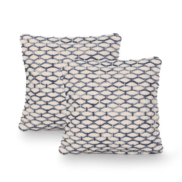 gdf studio Jahari Boho Cotton Throw Pillow (Set of 2)