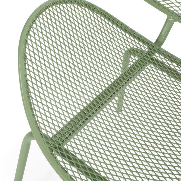 Gdf Studio Jailynn Outdoor Modern 2 Seater Chat Set