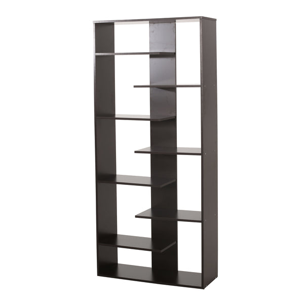 Gdf Studio Jakin Modern Geometric High Shelf Bookcase