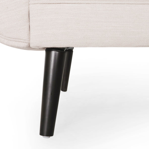 Gdf Studio Jakyrah Contemporary Chaise Lounge With Scroll Arms