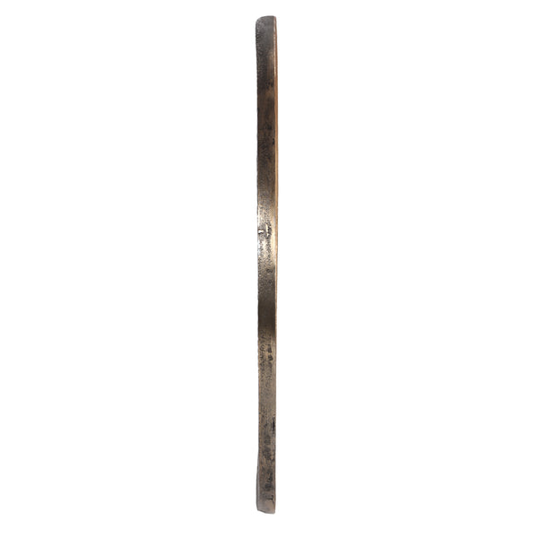 Gdf Studio Jardin Handmade Aluminum Plate Wall Decor Brass Antique